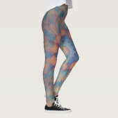 Kleurrijke psychedelische kaleidoscopische symmetr leggings (Rechts)