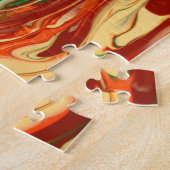 Kleurrijke psychedelische puzzel (Zijkant)
