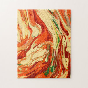 Kleurrijke psychedelische puzzel