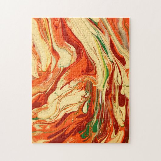 Kleurrijke psychedelische puzzel (Verticaal)