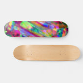 Kleurrijke psychedelische skateboard (Horizontaal)