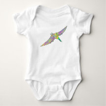 Kleurrijke Pterodactylus Schattige Baby Dinosaurus