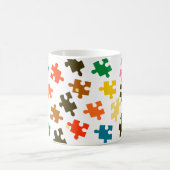Kleurrijke Puzzel Stuk Mok voor Creativiteit en Fu (Center)