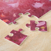 Kleurrijke puzzel vrouw portret legpuzzel (Zijkant)