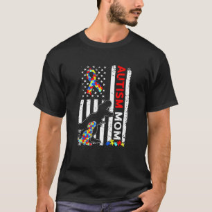kleurrijke puzzelstukjes Autism Awareness Peace Au T-shirt
