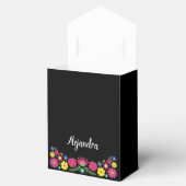 Kleurrijke Quinceañera Mexicaanse bloemen Papieren Bedankdoosjes (Geopend)