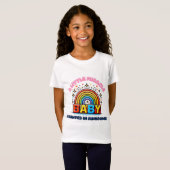 Kleurrijke Rainbow Baby Joy T-shirt (Voorkant volledig)