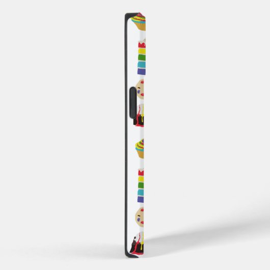 Kleurrijke Rainbow Cake Desserts & Sprinkles Patro Case-Mate iPhone Case (Achterkant / Rechts)
