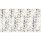 Kleurrijke Rainbow Cake Desserts Sprinkles Verjaar Tafelkleed (Voorkant (Horizontaal))