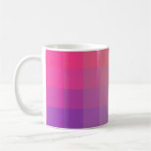 Kleurrijke Rainbow Colors Gradient Design Koffiemok (Links)
