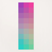 Kleurrijke Rainbow Colors Gradient Design Yogamat (Voorkant)