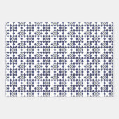 Kleurrijke Rainbow Confetti driehoek zigzag Inpakpapier Vel (Voorkant 3)