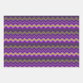 Kleurrijke Rainbow Confetti driehoek zigzag Inpakpapier Vel (Voorkant 2)