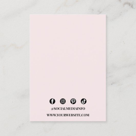 Kleurrijke Rainbow Confetti Sieraden Holder Displa Visitekaartje (Achterkant)