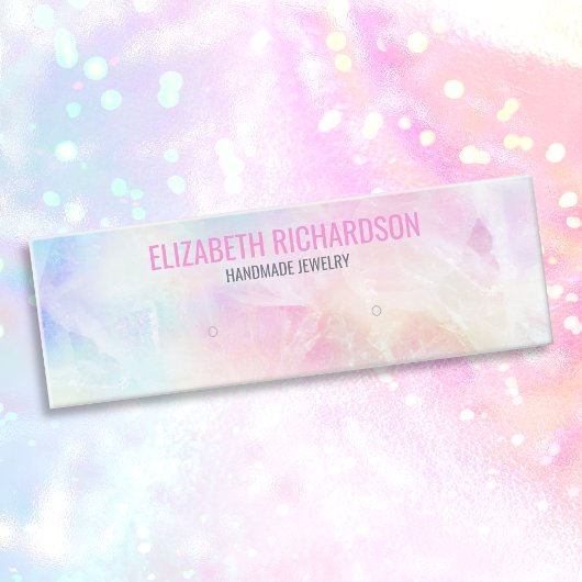 Kleurrijke Rainbow Earring Sieraden Display Houder Mini Visitekaartje