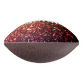 Kleurrijke Rainbow faux glitter sprankelt bling American Football (Gedraaid 90)
