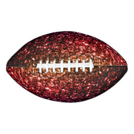 Kleurrijke Rainbow faux glitter sprankelt bling American Football