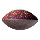 Kleurrijke Rainbow faux glitter sprankelt bling American Football (Gedraaid 270)