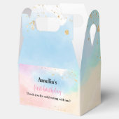 Kleurrijke Rainbow Favor Box Verjaardagsfeestje Bedankdoosjes (Geopend)