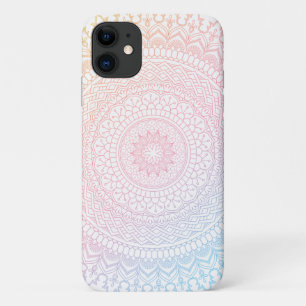 Kleurrijke Rainbow Mandala iPhone Case