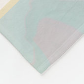 Kleurrijke Rainbow Marble Swirl Abstracte Inspiriv Fleece Deken (Hoek)