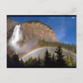 Kleurrijke Rainbow Natuur Mountain Park Destiny Briefkaart