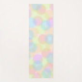 Kleurrijke Rainbow pastel geometrisch cirkelpatroo Yogamat (Voorkant)