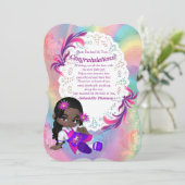 Kleurrijke Rainbow Spirals Baby shower Congrats ka Kaart (Staand voorkant)