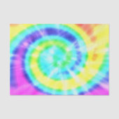 Kleurrijke Rainbow Tie Dye Hippie Tissue Paper Tissuepapier (Voorkant)