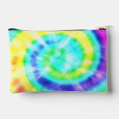 Kleurrijke Rainbow Tie Dye Personalized Pencil Hoe Etui (Achterkant)