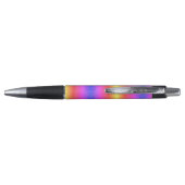 Kleurrijke Rainbow Voeg Jouw tekst Custom Business Pen (Achterkant)