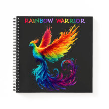 Kleurrijke Rainbow Waterverf Phoenix Warrior Uniqu