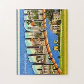 Kleurrijke Raleigh NC 11x14 Legpuzzel (Verticaal)