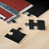 Kleurrijke ramen Italië Legpuzzel (Zijkant)