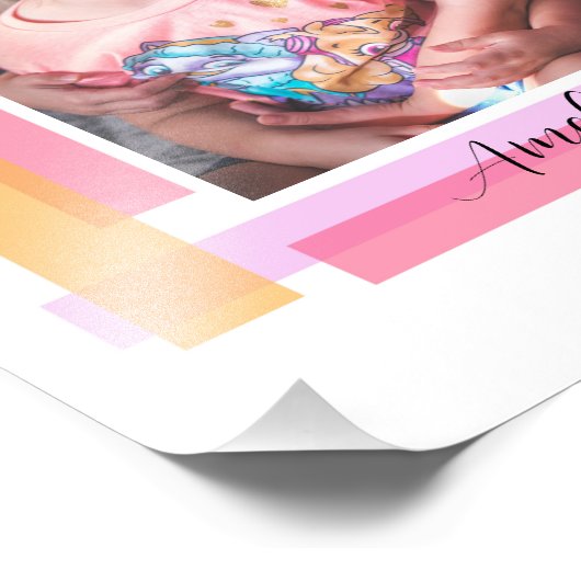 Kleurrijke Rand - Fotokunst Cadeau Foto Afdruk (Hoek)