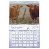 Kleurrijke rasdieren kalender (Feb 2027)