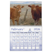 Kleurrijke rasdieren kalender (Feb 2026)