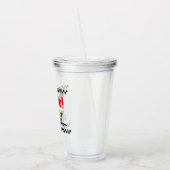 Kleurrijke Ready Set Go Green Race Car Acryl Drinkbeker (Links)