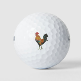kleurrijke realistische rooster golfballen