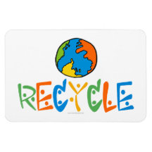 Kleurrijke recycling