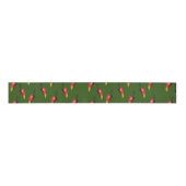 Kleurrijke Red Chili Peppers Grosgrain Lint (Voorkant)