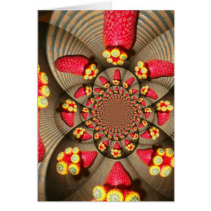 Kleurrijke Red Delight: Strawberry Kaleidoscope Ar