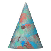 Kleurrijke reeks: abstracte achtergrondtextuur. feesthoedjes (Links)