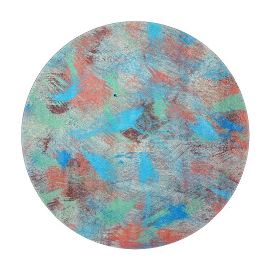 Kleurrijke reeks: abstracte achtergrondtextuur. snijplank (Voorkant)