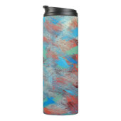 Kleurrijke reeks: abstracte achtergrondtextuur. thermosbeker (Geroteerd rechts)