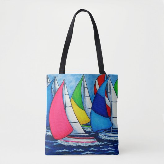 Kleurrijke Regatta tas van Lisa Lorenz (Voorkant)