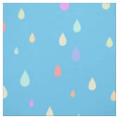 Kleurrijke regen stof (Swatch)