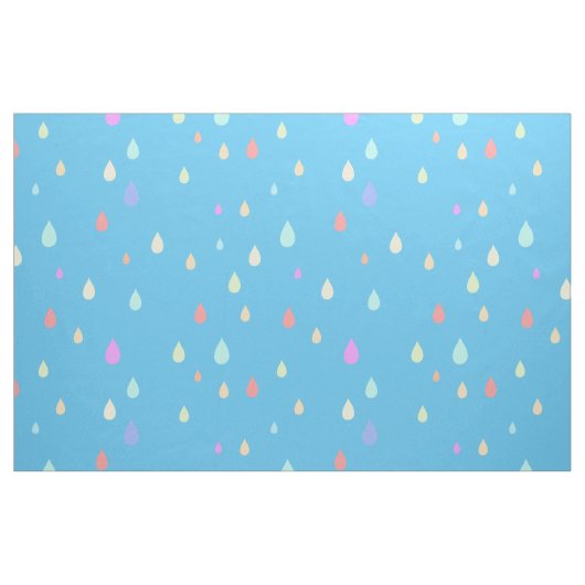 Kleurrijke regen stof (Fat Quarter)