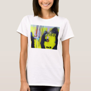 Kleurrijke regen t-shirt