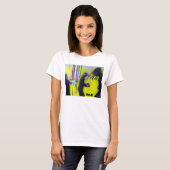 Kleurrijke regen t-shirt (Voorkant volledig)